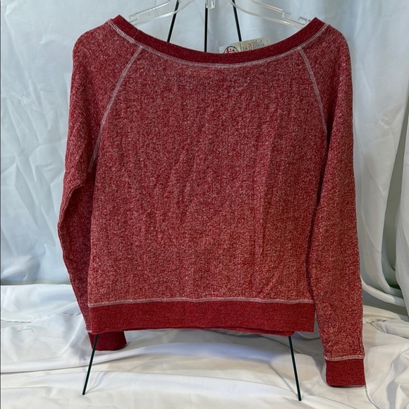 Cowgirl Tough, Red Wine Graphic Sweatshirt, size Medium, shoulder shirt - Picture 7 of 8